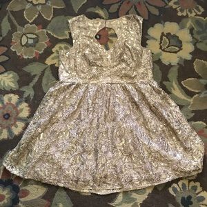 Gold Sequin Cocktail Dress from Mod Cloth